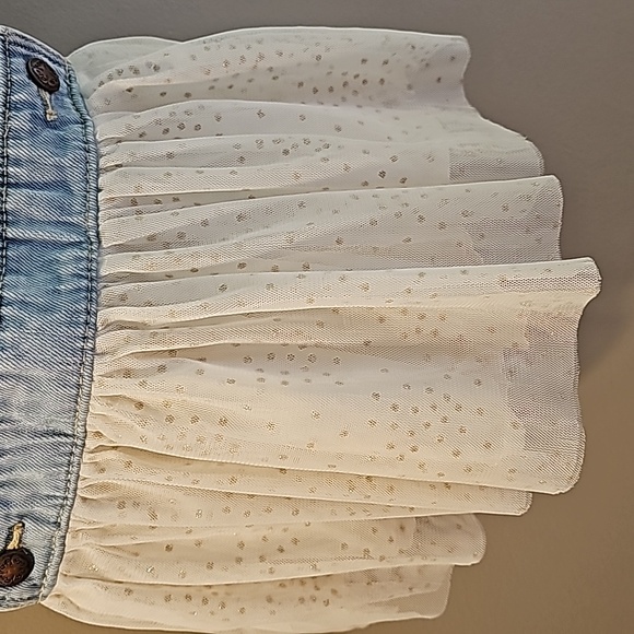 Osh Kosh Overall Dress w Tulle Skirt - Picture 3 of 7